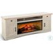Emberveil Natural 78" Media Console with Electric Fireplace