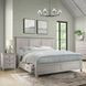 San Mateo White King Storage Panel Bed