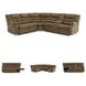 Partymate Brindle 2 Piece Reclining RAF Console Sectional