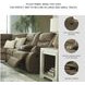 Partymate Brindle 2 Piece Reclining RAF Console Sectional