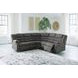 Partymate Slate 2 Piece Modular Reclining Sectional