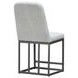 Navarro Outdoor Dining Gray Upholstered Outdoor Bar Stool