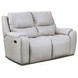 Westchester Platinum 67" Double Power Reclining Loveseat with USB Charging