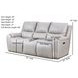 Westchester Platinum 92" Power Reclining Sofa with USB Charging