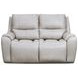 Westchester Platinum 67" Double Power Reclining Loveseat with USB Charging