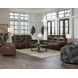Westchester Palermo Chocolate Power Reclining 92" Sofa with Power Headrest
