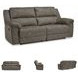 Laresview Fossil 92" Reclining Sofa