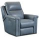 Madison Ash Leather Rocker Power Recliner with USB Charging