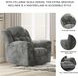 Frohn Graphite Rocker Recliner
