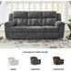 Frohn Graphite Reclining Sofa