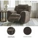 Frohn Chocolate Rocker Recliner
