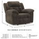Frohn Chocolate Rocker Recliner