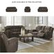 Frohn Chocolate Reclining Sofa
