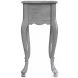 Croydon Distressed Powder Gray Side Table