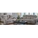 Belmont Linen 91" Zero Gravity Triple Power Reclining Sofa with Drop Down Table and USB Charging