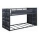 Cargo Gunmetal Twin Over Twin Bunk Bed