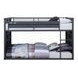 Cargo Gunmetal Twin Over Twin Bunk Bed
