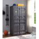 Cargo Gunmetal 2 Door Wardrobe