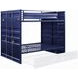 Cargo Blue Full Over Full Bunk Bed