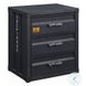 Cargo Gunmetal 3 Drawer Chest
