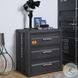 Cargo Gunmetal 3 Drawer Chest