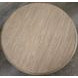 Jameson Pale Taupe and Antique Oak Round Occasional Table Set