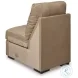 Bandon Toffee Leather 3 Piece LAF Sectional