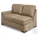 Bandon Toffee Leather 3 Piece LAF Sectional