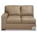 Bandon Toffee Leather 3 Piece LAF Sectional