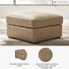 Bandon Toffee Oversized Accent Ottoman