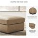 Bandon Toffee Oversized Accent Ottoman