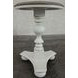 Jameson Pale Taupe and Antique Oak Round End Table