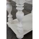 Jameson Pale Taupe and Antique Oak Rectangular Chairside Table