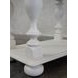 Jameson Pale Taupe and Antique Oak Rectangular Chairside Table