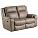 Contour Cocoa 60" Reclining Loveseat