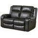 Contour Fossil Leather 60" Reclining Loveseat