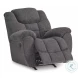 Foreside Charcoal Performance Fabric Rocker Recliner