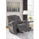 Foreside Charcoal Performance Fabric Rocker Recliner