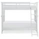 Canterbury 2.0 Natural White Twin Bunk Bed
