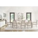 Axiom Cream Upholstered Arm Chair Set of 2