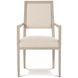 Axiom Cream Upholstered Arm Chair Set of 2