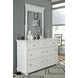 Canterbury 2.0 Natural White Rectangular Dresser Mirror