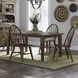 Hearthstone Tobacco Rectangular Leg Extendable Dining Room Set