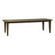 Hearthstone Tobacco Extendable Rectangular Leg Dining Table