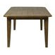 Hearthstone Tobacco Extendable Rectangular Leg Dining Table