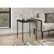 3827 Black Square Accent Table