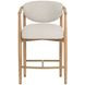 Sigrid Monument Oatmeal Upholstered Counter Height Stool