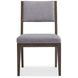 Linea Grey And Cerused Charcoal Side Chair Set of 2