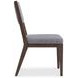 Linea Grey And Cerused Charcoal Side Chair Set of 2