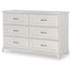 Ashton Bleached Linen Youth Panel Bedroom Set with LED